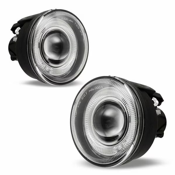 Halo Projectorfog Lights - Clear, Winjet, Mfr#: CFWJ-0095-C